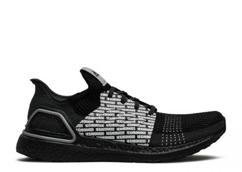 Adidas Neighborhood X Ultraboost 19 Nbhd Core White Black Footwear FU7312