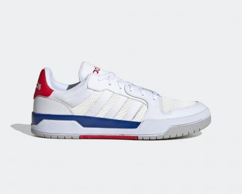 Sepatu Adidas Neo ENTRAP Cloud Putih Biru Merah FX3978