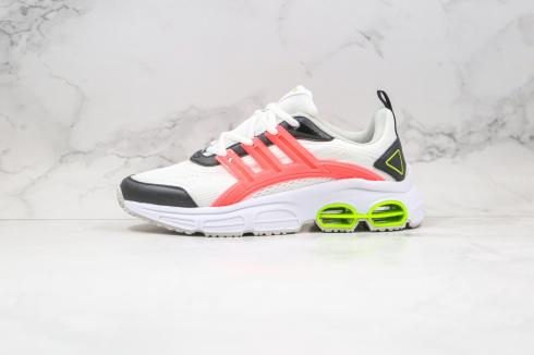 Adidas Neo Quadcube CC Marathon Cloud Hvid Rød Kerne Sort Grøn FW7180