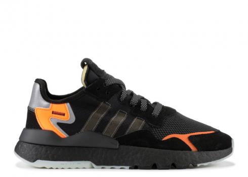 Adidas Nite Jogger Black Carbon Active Core Blue CG7088