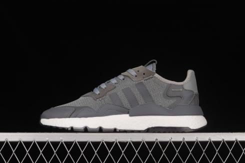 Adidas Nite Jogger Boost Dark Wolf Grey Cloud White FW6701