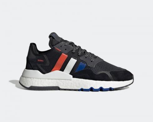 Adidas Nite Jogger Core Black Power Blue Shoes EG2860