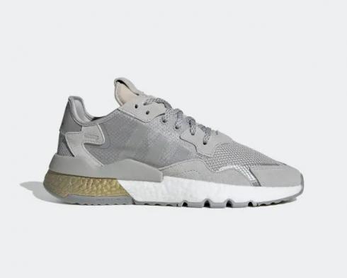 Adidas Nite Jogger Gold Metallic Boost Grey Two FW5335
