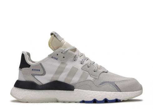 Adidas Nite Jogger Grey Power Blue Two White Cloud EG2715