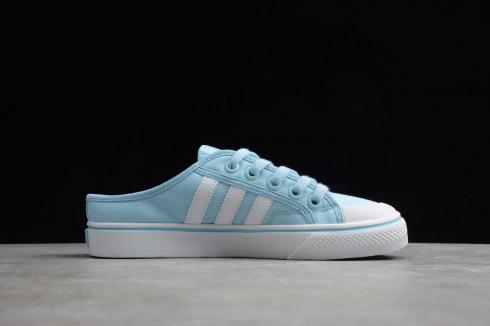 Adidas Nizza Originals Blauw Wit Dames Casual Schoenen CC2526