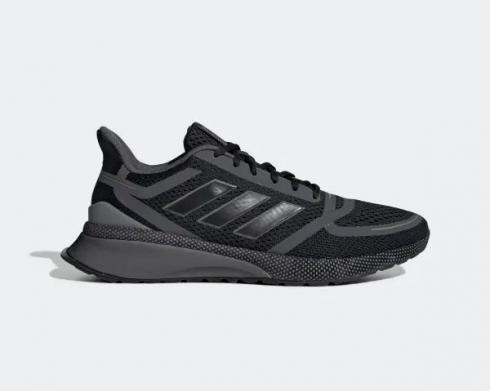 Adidas Nova Run Core Black Grey Six Running Shoes EE9267