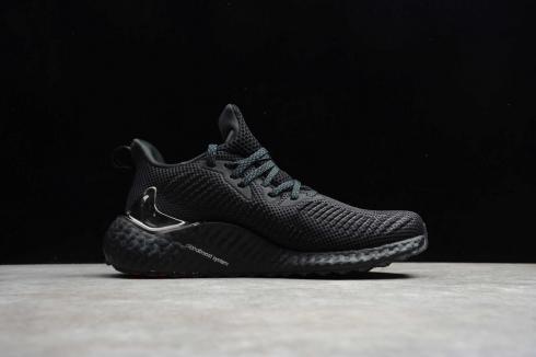 Adidas Originals Alphabounce Boost Core Black Sepatu Lari G96805