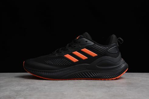 Sepatu Adidas Originals Alphamagma Core Black Orange GV7915