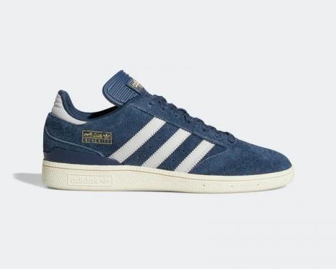 Adidas Originals Busenitz Crew Azul Marino Gris Dos Tiza Blanca FY0462