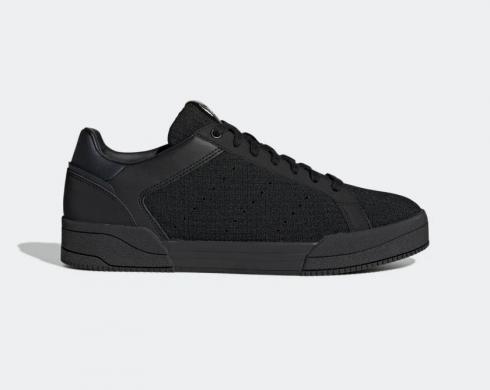 Adidas Originals Court Tourino Core Black Carbon Black Blue Met GZ9243