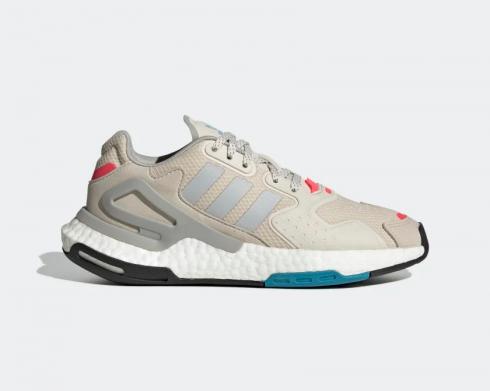Adidas Originals Day Jogger Bliss Grijs Twee Signaalroze Hardloopschoenen FW4826