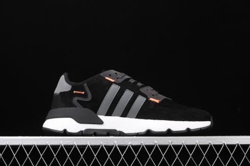 Adidas Originals Nite Jogger 2019 Boost Core Negro Naranja EG4933