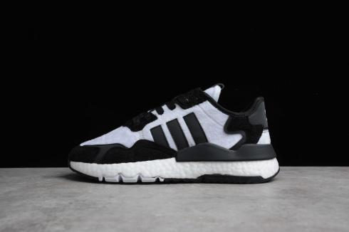 Adidas Originals Nite Jogger Boost Core Black Cloud White FX5588
