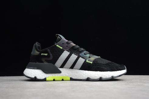 Adidas Originals Nite Jogger Core Black Volt Green Cloud White EF5858