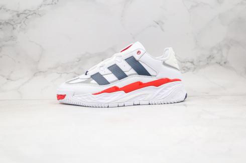 Adidas Originals Niteball Cloud Branco Vermelho Núcleo Preto Tênis de corrida FV5003