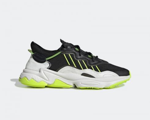 Adidas Originals Ozweego Core Black Cloud White Solar Yellow EG7448