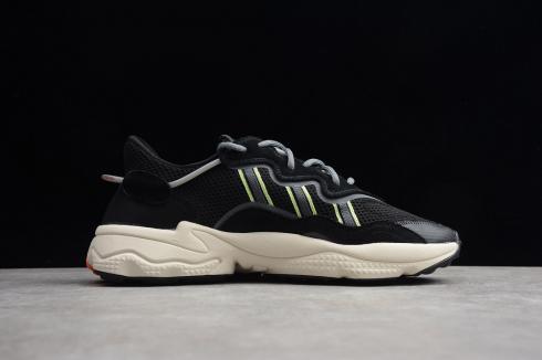 Adidas Originals Ozweego Core Black Solar Green Grey Cloud White EE5088