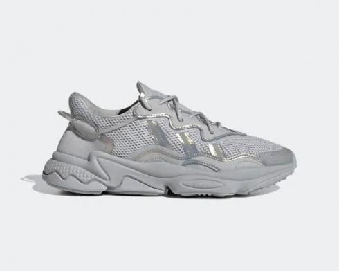 Adidas Originals Ozweego Grey Iridescent Cloud White FV9656