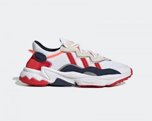 Adidas Originals Ozweego Scarlet Cloud White Collegiate Navy EH3215