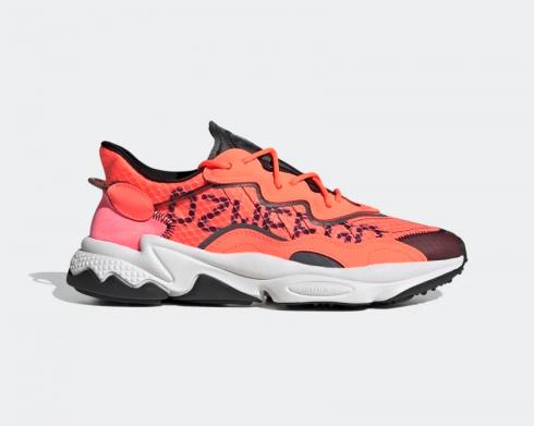 Adidas Originals Ozweego Signal Coral Core Black Cloud White EG8797