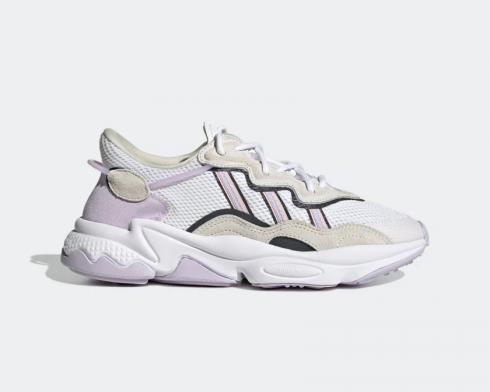 Adidas Originals Ozweego Белые Фиолетовые Розовые Черные туфли FY3129
