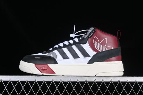 Adidas Originals Post Up Dark Red Core Black Off White ID0845 。