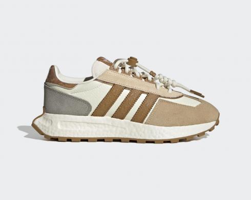 Adidas Originals Retropy E5 Cloud White Brown Sail IF2566 .