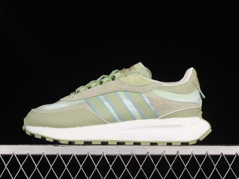 Adidas Originals Retropy E5 Verde Nuvola Bianco Oro HQ3658