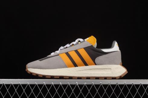 Adidas Originals Retropy E5 Gris Tres Ácido Naranja Gris Dos H03077