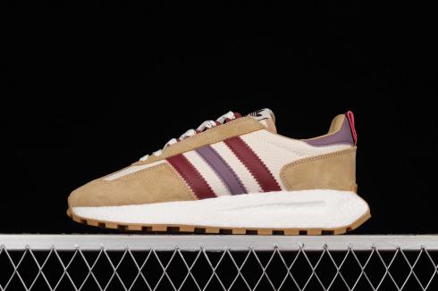 Adidas Originals Retropy E5 Hazy Beige Rosso Scuro GW1644