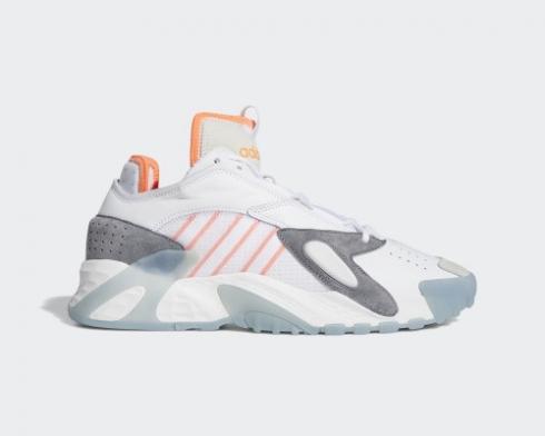 Adidas Originals Streetball Cloud Blanco Gris Naranja FV4530