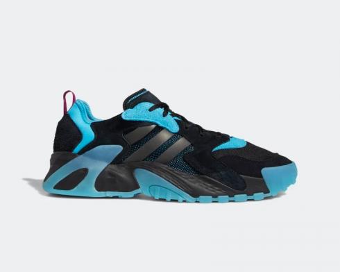 Adidas Originals Streetball Core Black Signal Cyan Power Berry FW1216