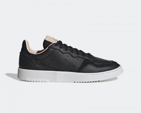 Adidas Originals Supercourt Core Nero Cristallo Bianco EF9189