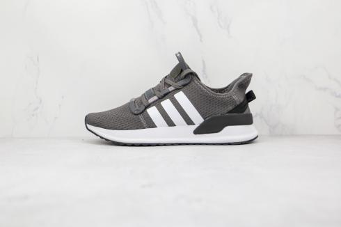 Adidas Originals U Path Run Wolf Grijs Wolk Wit Kern Zwart EE7343