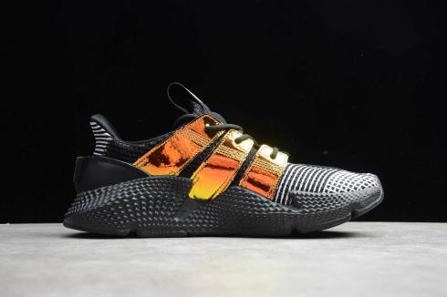 Adidas Originasl Prophere Core Black Gold Metallic Shoes EG9195
