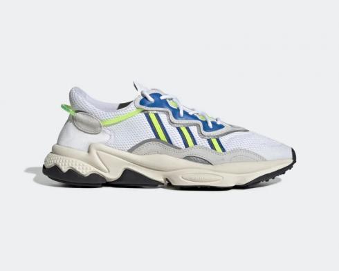 Adidas Ozweego Cloud Wit Grijs One Solar Geel EE7009