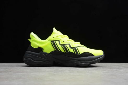 Adidas Ozweego Core Negro Fluorescente Verde Zapatos EG7499