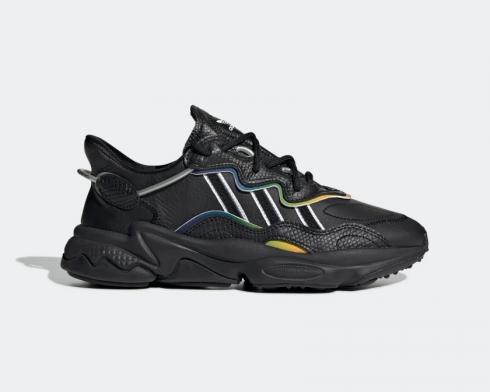 Adidas Ozweego Core Zwart Grijs Six-Silver Metallic FV2556