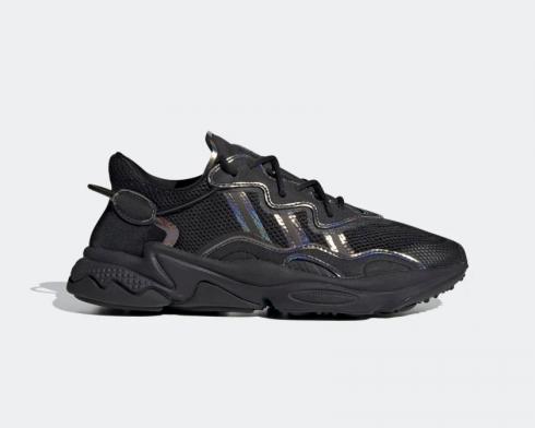 Adidas Ozweego Core Black Iridescent Cloud White FV9653