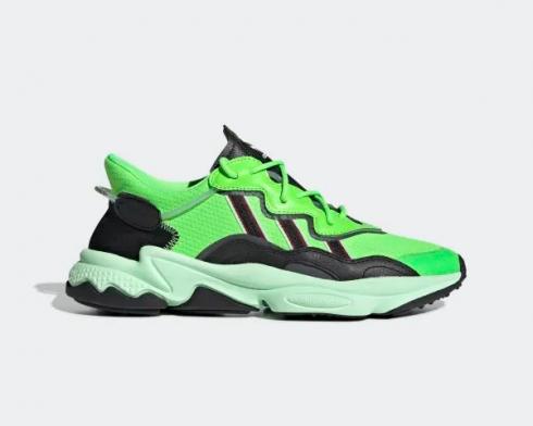 Adidas Ozweego Neon Solar Green Core Black Glow Green EE7008
