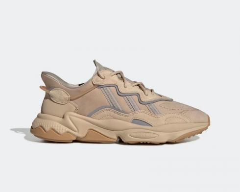 Adidas Ozweego Pale Nude Marrone Chiaro Solar Rosso EE6462