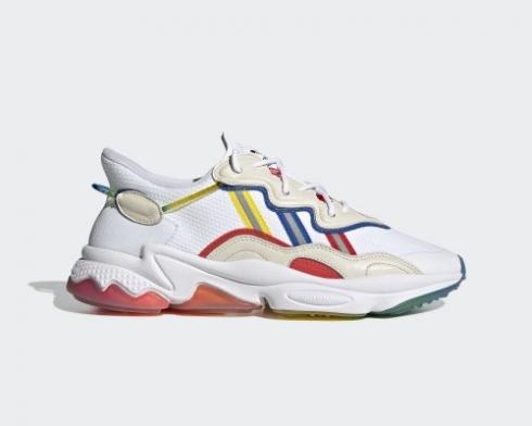 Adidas Ozweego Rainbow Pride Footwear White Multi Color FY3125