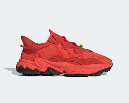 Adidas Ozweego TR Hi-Res Red Solar Green Black EE7000