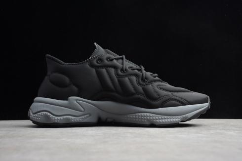 Adidas Ozweego Tech Dark Grey Core Black Running Shoes FU7641