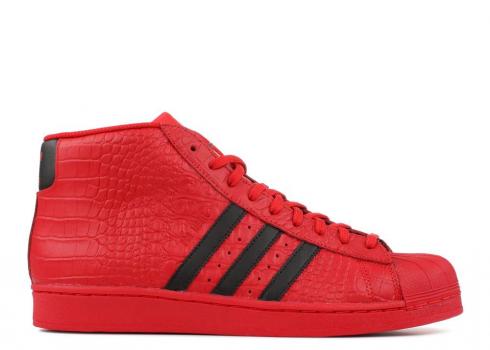 Adidas Pro Model Scarlet Metallic Black Gold Core CQ0873