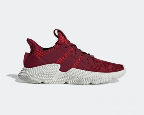 Adidas Prophere Collegiate Burgundy Cloud White Red Shoes CG6484