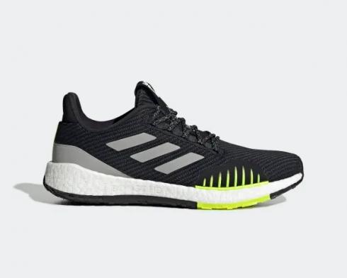 Adidas PulseBoost HD Winter Solar Yellow Black Grey FU7322