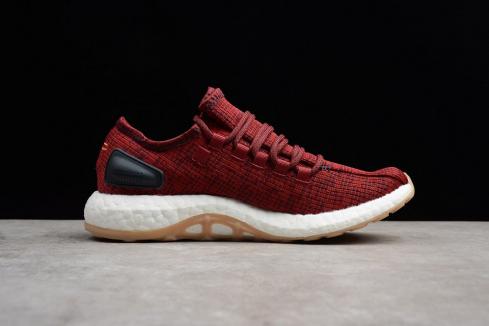 Adidas PureBoost Borgoña Misterio Rojo Noche Armada Nube Blanca BA8895
