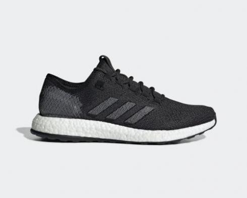 Adidas PureBoost Core Black Dark Grey Cloud White EE4282