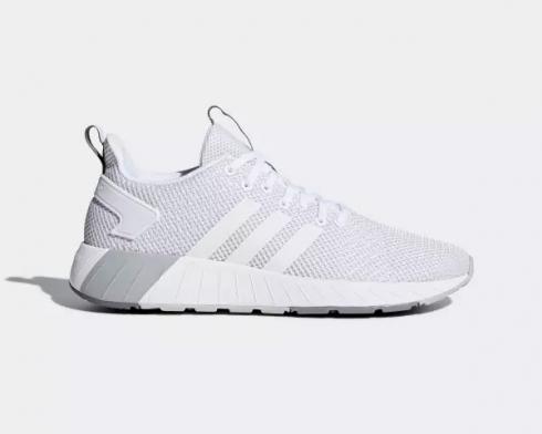 Dvě běžecké boty Adidas Questar BYD Feather White Grey DB1539